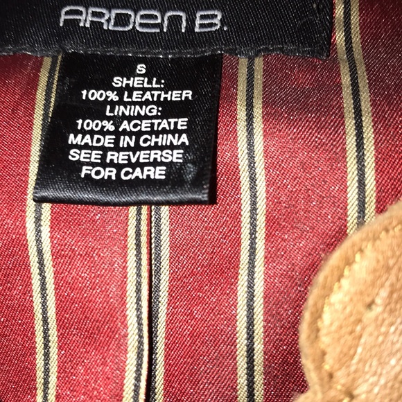 Arden B. leather bolero jacket - Picture 2 of 7